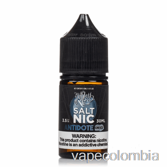 Vape Kit Completo Antídoto Sobre Hielo - Sal Despiadada - 30ml 20mg